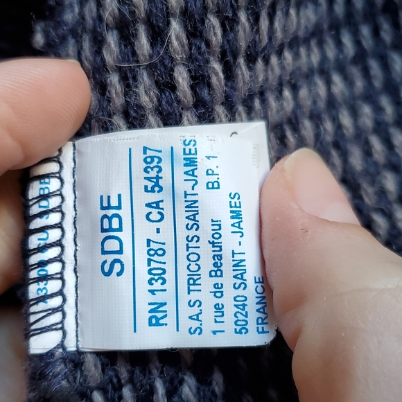 Saint James Long Cardigan - Picture 7 of 9